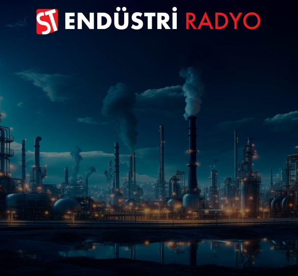 Extensive industrial zone with powerful factories and plants operating at full capacity.